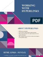 Working With Hyperlinks