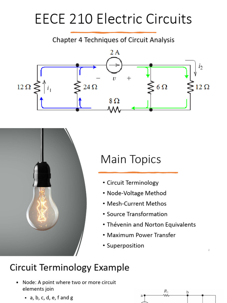 Circuit Analysis for EE Students | PDF | Electrical Network | Network ...