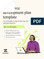 Zendesk - Workforce Development Plan Template