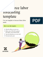 Zendesk - Workforce Labor Forecasting Template