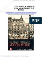 Full Download Test Bank For Palmer A History of Europe in The Modern World 11th Edition PDF Full Chapter