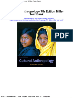 Full Download Cultural Anthropology 7th Edition Miller Test Bank PDF Full Chapter