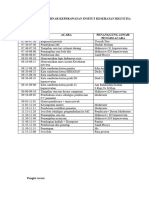 Susunan Acara Seminar Keperawatan Insitut Kesehatan Helvetia