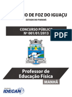 Município de Foz Do Iguaçu: Professor de Educação Física