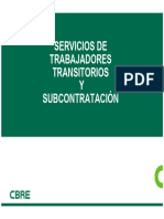 Presentacion HR EST - Subcontratación