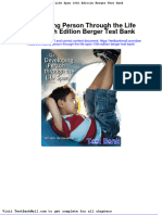 Full Download Developing Person Through The Life Span 10th Edition Berger Test Bank PDF Full Chapter