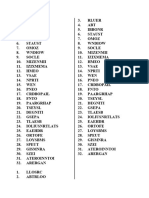 Groupings-Ms Word-Jumbled Words