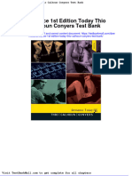 Full Download Deviance 1st Edition Today Thio Calhoun Conyers Test Bank PDF Full Chapter