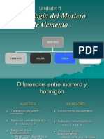 2º clase -TEC DEL HORM II- MORTEROS