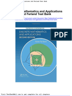 Full Download Discrete Mathematics and Applications 2nd Ferland Test Bank PDF Full Chapter