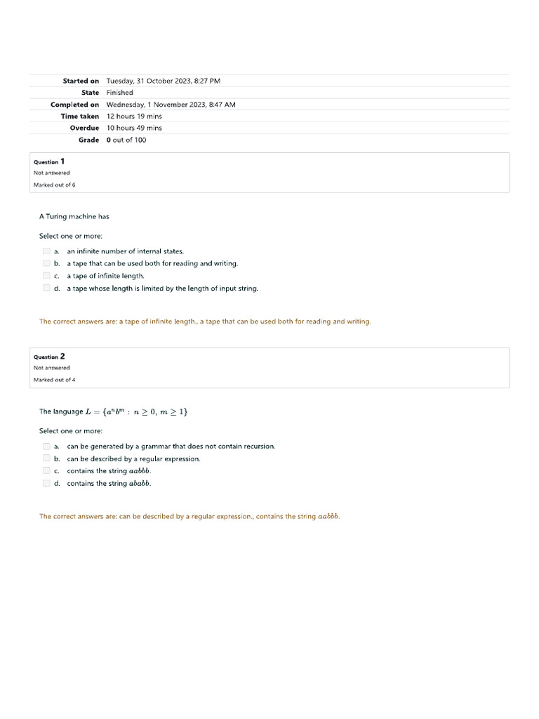 Czech Technical University Sample Entrance Exam 2024 | PDF