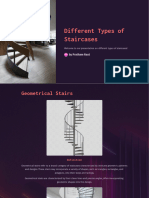 Different Types of Staircases