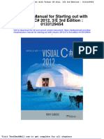 Full Download Solution Manual For Starting Out With Visual C 2012 3 e 3rd Edition 0133129454 PDF Full Chapter