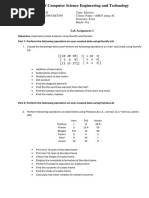 Lab Assignment 1