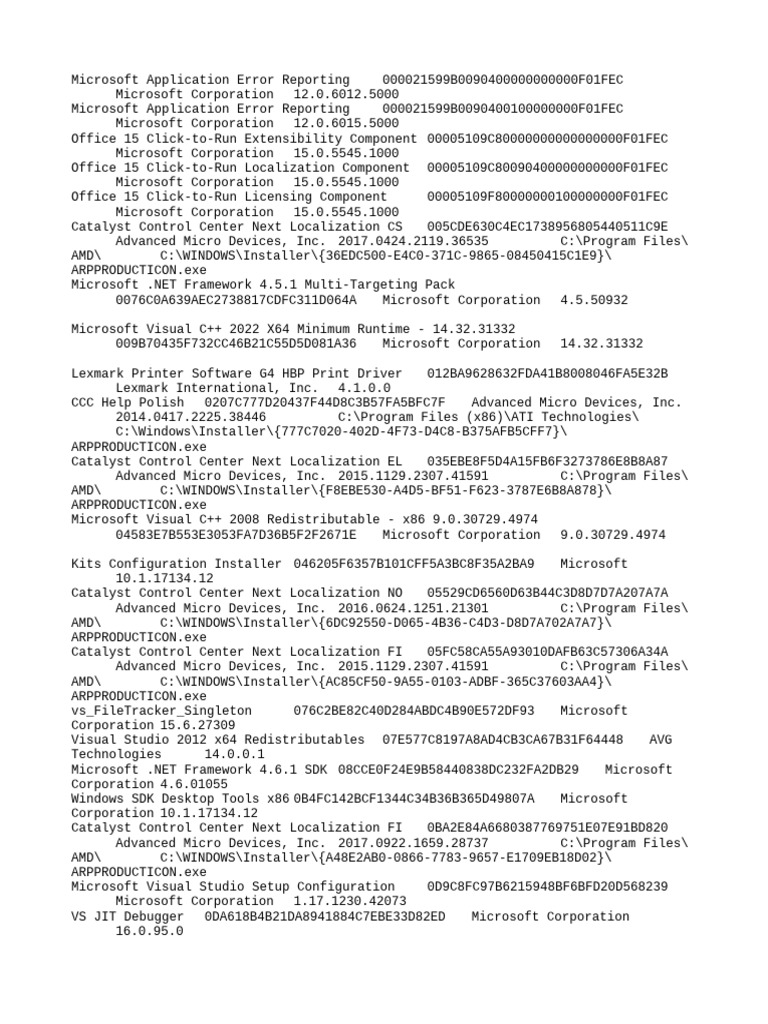 Microsoft Application Error Reporting | PDF