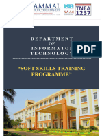 Soft Skill Training Report 1