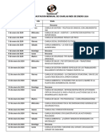 Programa Charlas Diarias Enero 2024