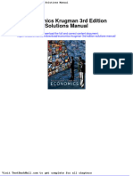 Full Download Economics Krugman 3rd Edition Solutions Manual PDF Full Chapter