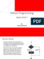 03 Python Programming Basics Part II