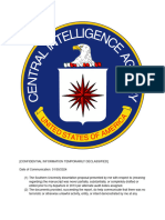 (CIA - Shawn Dexter John) DECLASSIFICATION PROCEDURE ON MY ANTI-TERRORISM AND SUPPORTIVE DOCUMENTS