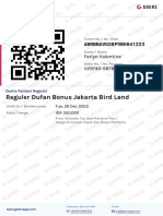 (Venue Ticket) Reguler Dufan Bonus Jakarta Bird Land - Dunia Fantasi Regular - V29740-587B2F2-197