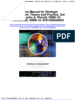 Solution Manual For Strategic Management: Theory and Practice, 3rd Edition, John A. Parnell, ISBN-10: 142662882X, ISBN-13: 9781426628825