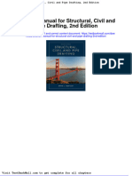 Full Download Solution Manual For Structural Civil and Pipe Drafting 2nd Edition PDF Full Chapter