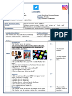 1 As Lesson Plan Tasks