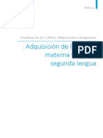 Temario Completo Enseñanza de ELE A Niños, Adultos y Adolescentes