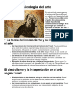 Freud y La Psicología Del Arte