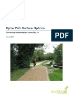 80 Technical Note 8 Cycle Path Surface Options