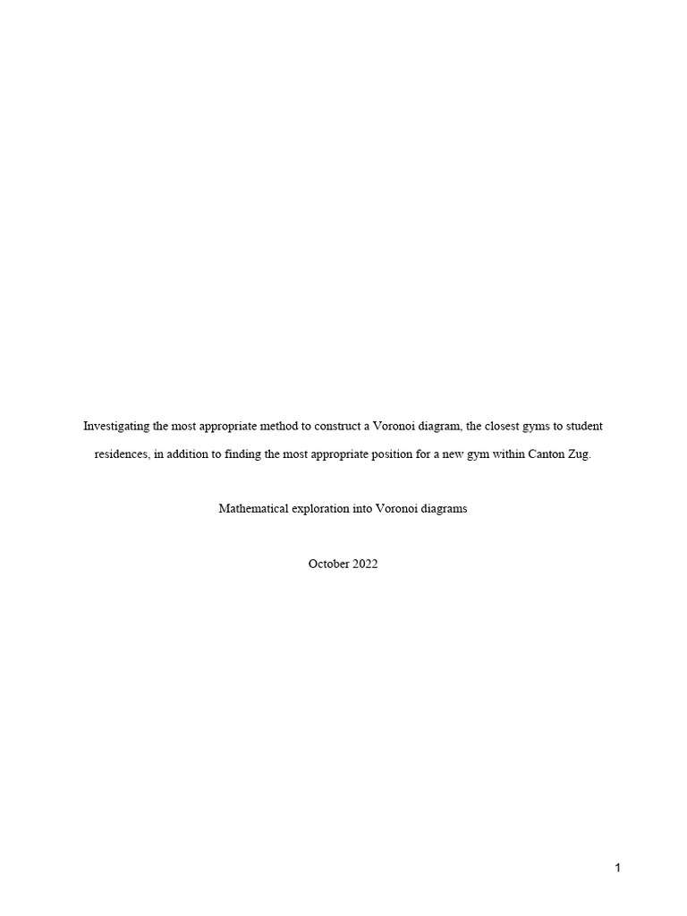 Easiest Math Ia Ideas