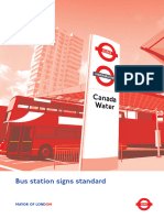 London Bus Station Signs - Issue02