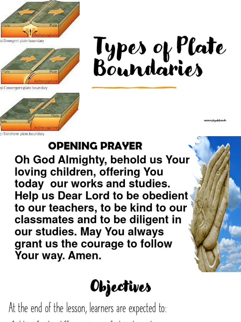 Types of Plate Boundaries Explained | PDF | Plate Tectonics | Volcano