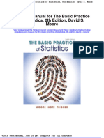 Full Download Solution Manual For The Basic Practice of Statistics 8th Edition David S Moore PDF Full Chapter