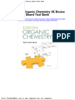 Full Download Essential Organic Chemistry 3e Bruice Beard Test Bank PDF Full Chapter