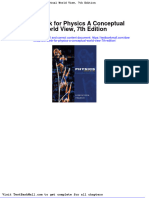 Full Download Test Bank For Physics A Conceptual World View 7th Edition PDF Full Chapter