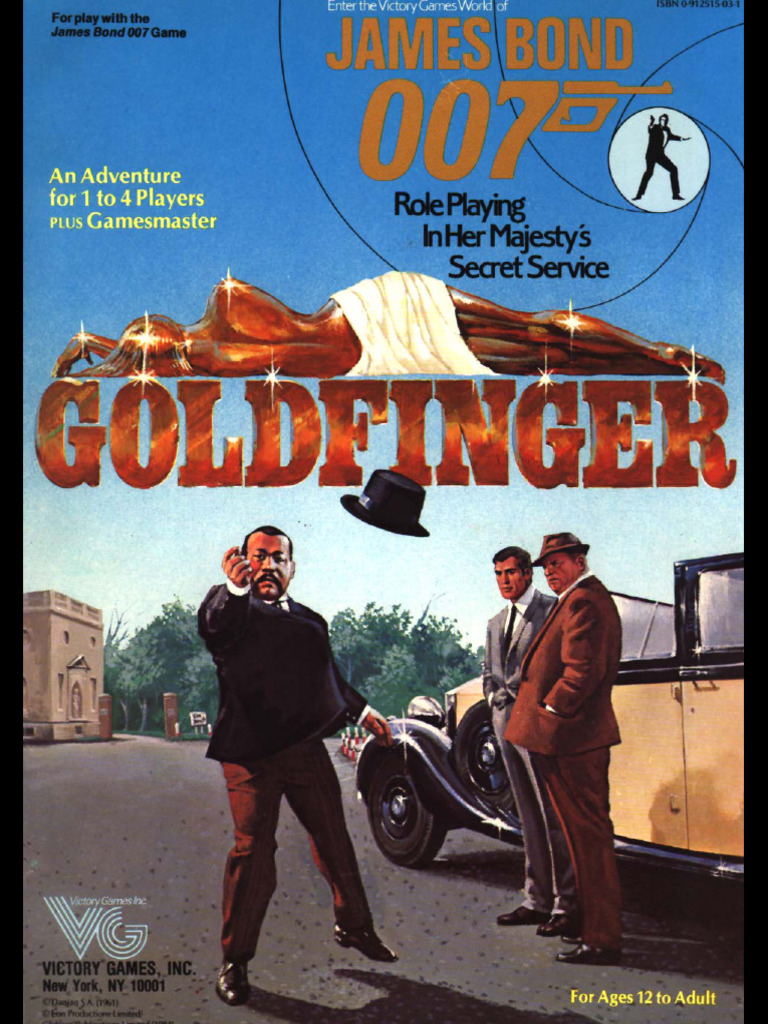 James Bond RPG Goldfinger PDF