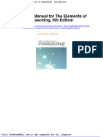 Full Download Solution Manual For The Elements of Reasoning 6th Edition PDF Full Chapter