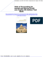 Full Download Essentials of Accounting For Governmental and Not For Profit Organizations Copley 9th Edition Test Bank PDF Full Chapter
