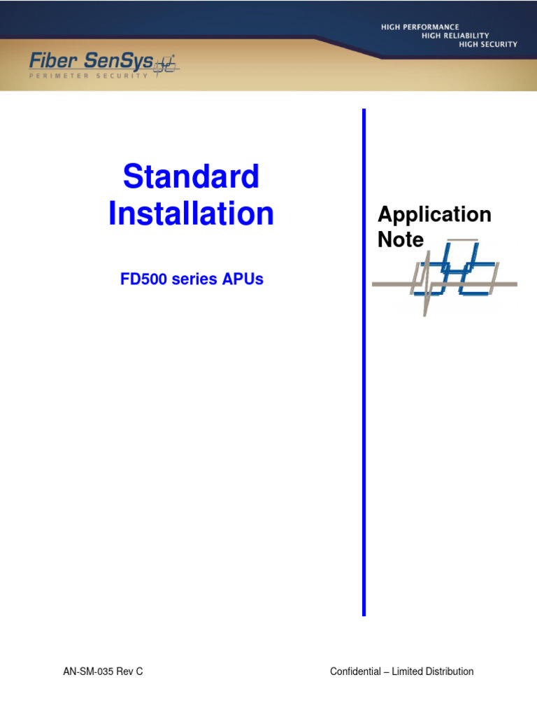 AN-SM-035 FD500 Series - Standard Installation Instructions Rev C | PDF ...