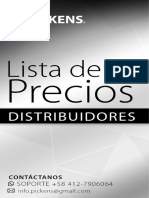 Catalogo Lista de Precios 3 Pickens