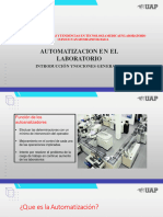 Módulo 2 - Clase 1 - Automatizacion en Laboratorio UAP