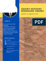 Geafry Anthony Rodriguez Ybañez - Curriculum Vitae