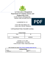 Green University of Bangladesh Department of Computer Science and Engineering (CSE)