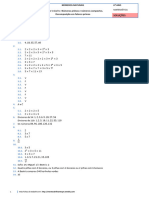 Números 1 Primos e Compostos Decomposição Soluções