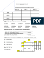 Le Passe Simple Le 1er Groupe Exercices