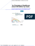 Full Download Test Bank For Principles of Healthcare Reimbursement 5th Edition by Casto PDF Full Chapter