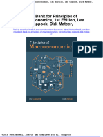 Full Download Test Bank For Principles of Macroeconomics 1st Edition Lee Coppock Dirk Mateer PDF Full Chapter