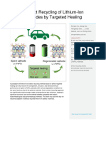 Efficient Direct Recycling of Lithium-Ion Battery Cathodes by Targeted Healing